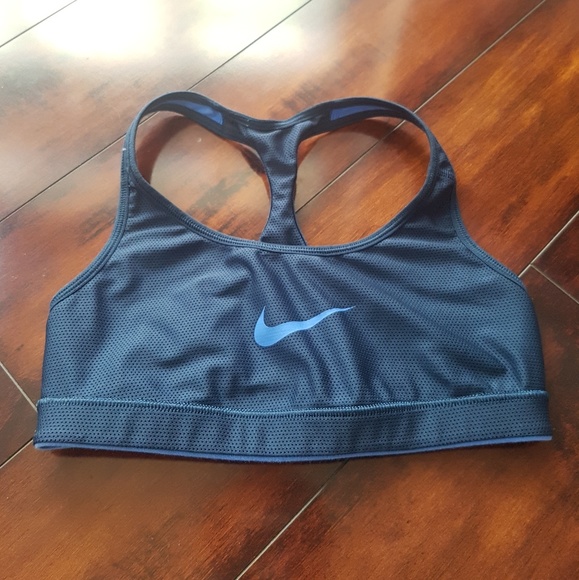 Blue Nike sports bra, XS - Picture 1 of 4